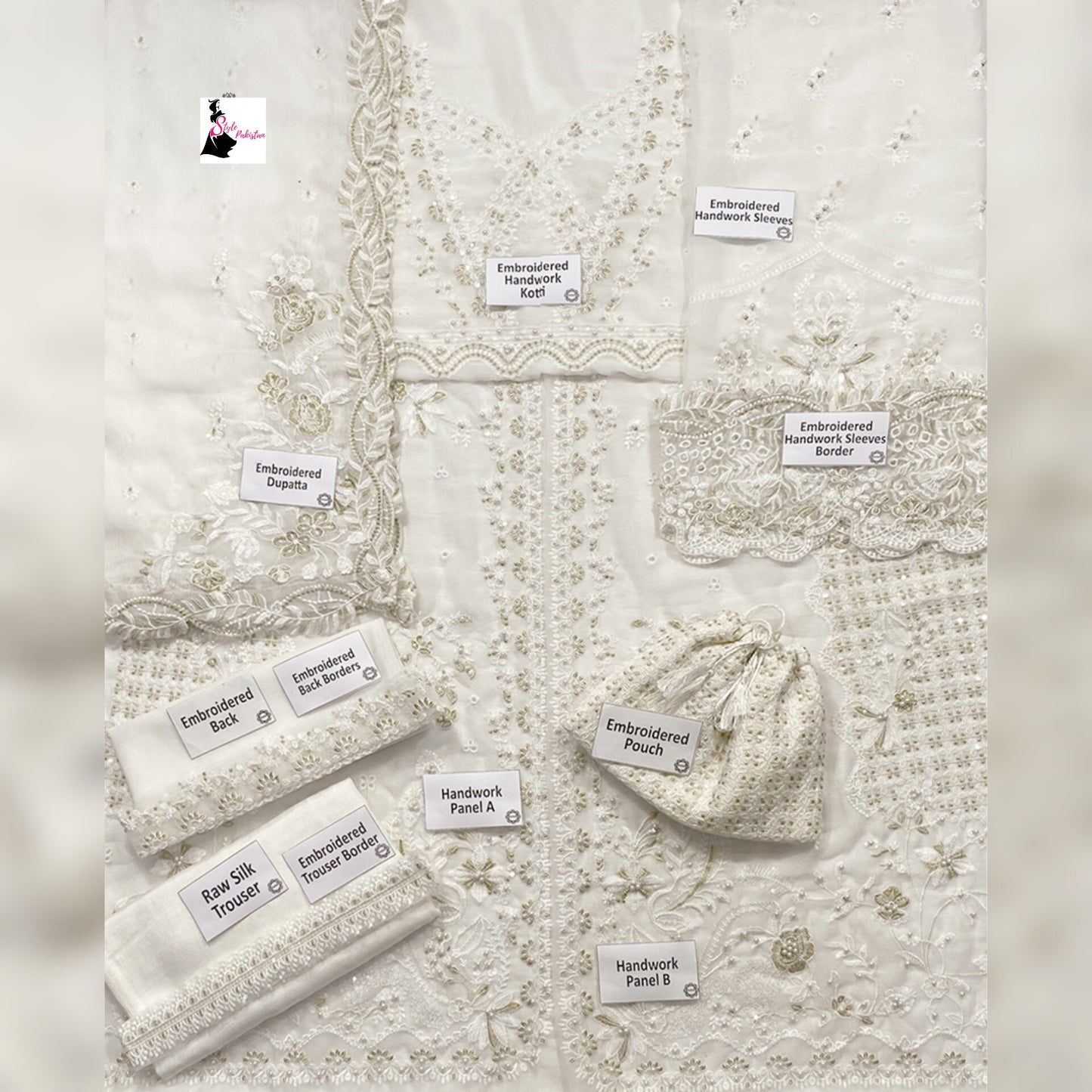 Qalamkar Chiffon Fancy