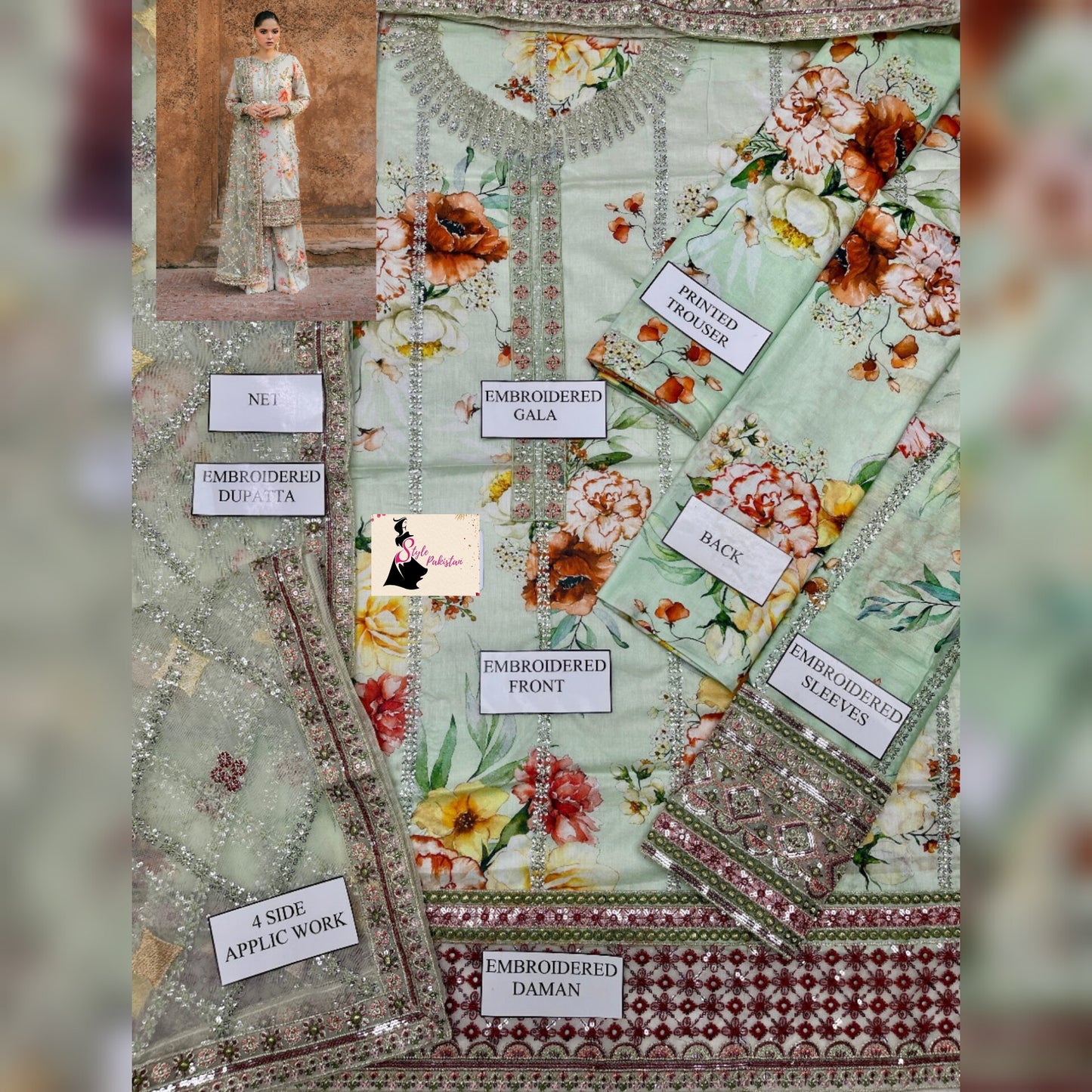 Iznik Lawn Fancy