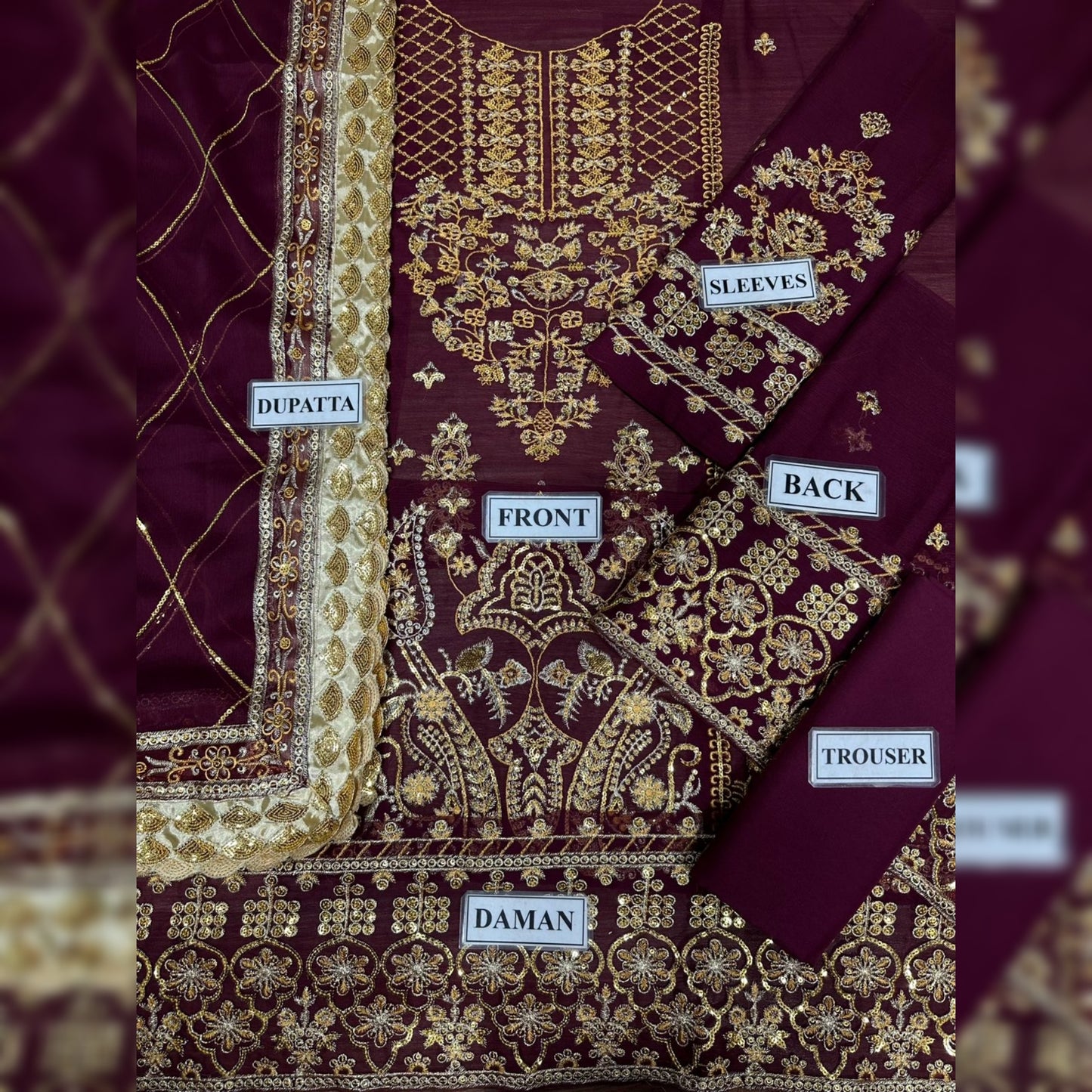 Asim Jofa Chiffon Fancy