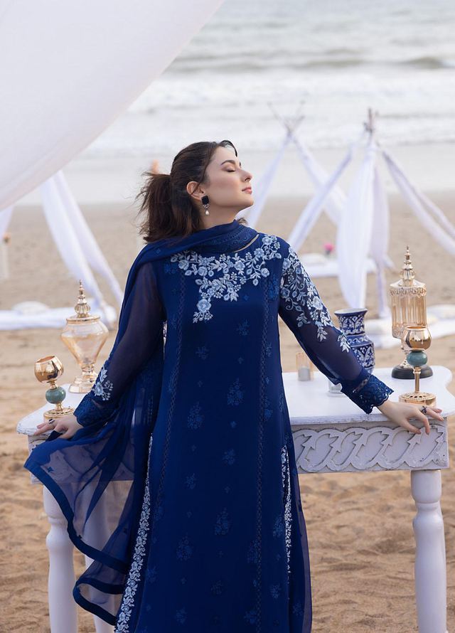 Azure Chiffon Fancy