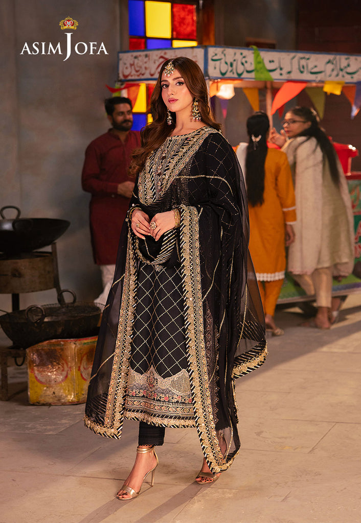 Asim Jofa Chiffon Fancy