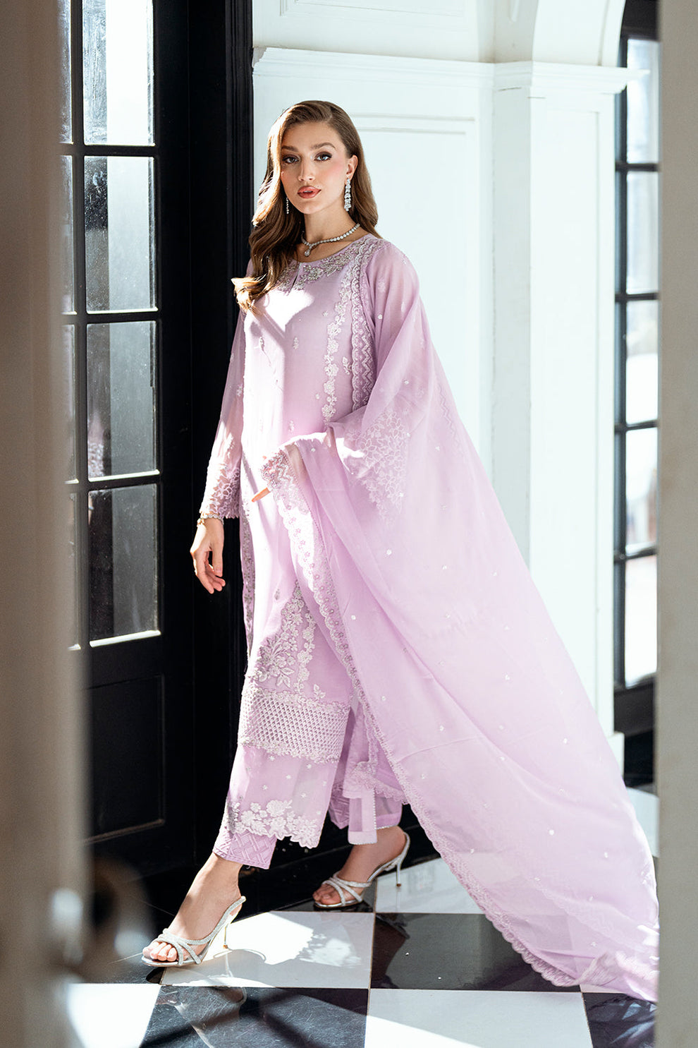 Azure Chiffon Fancy