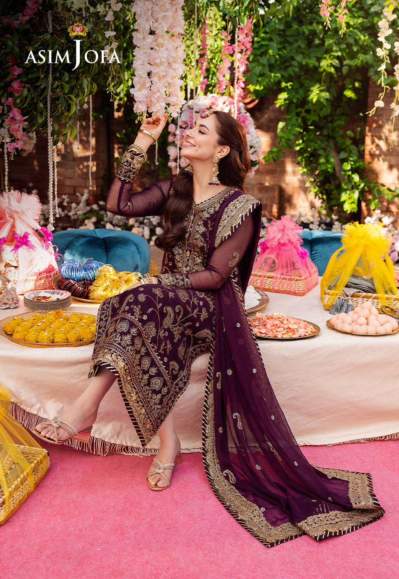 Asim Jofa Chiffon Fancy