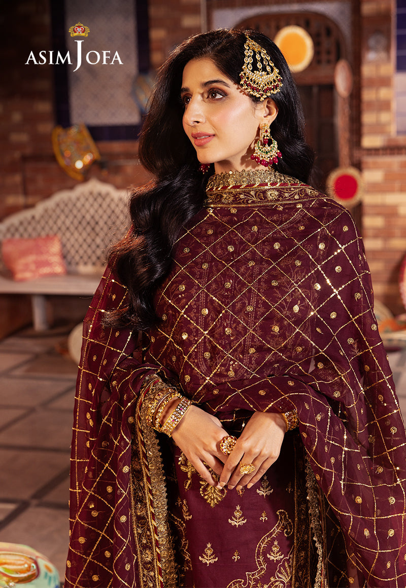 Asim Jofa Chiffon Fancy