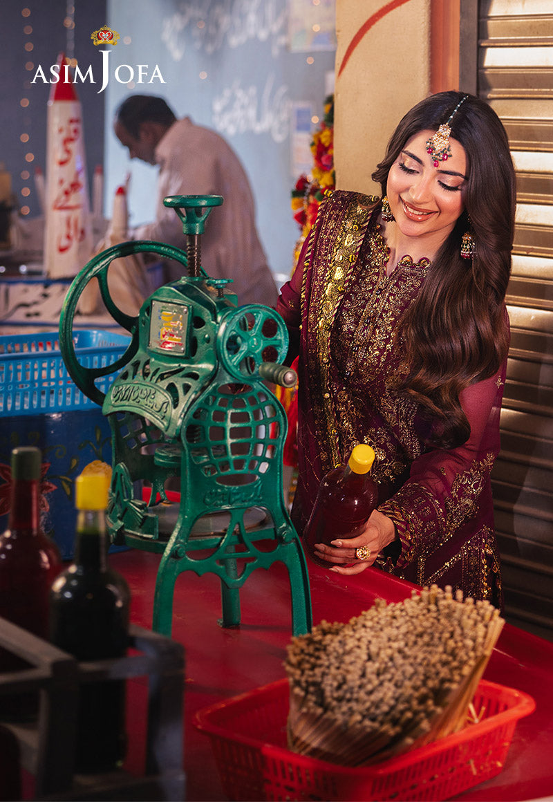 Asim Jofa Chiffon Fancy