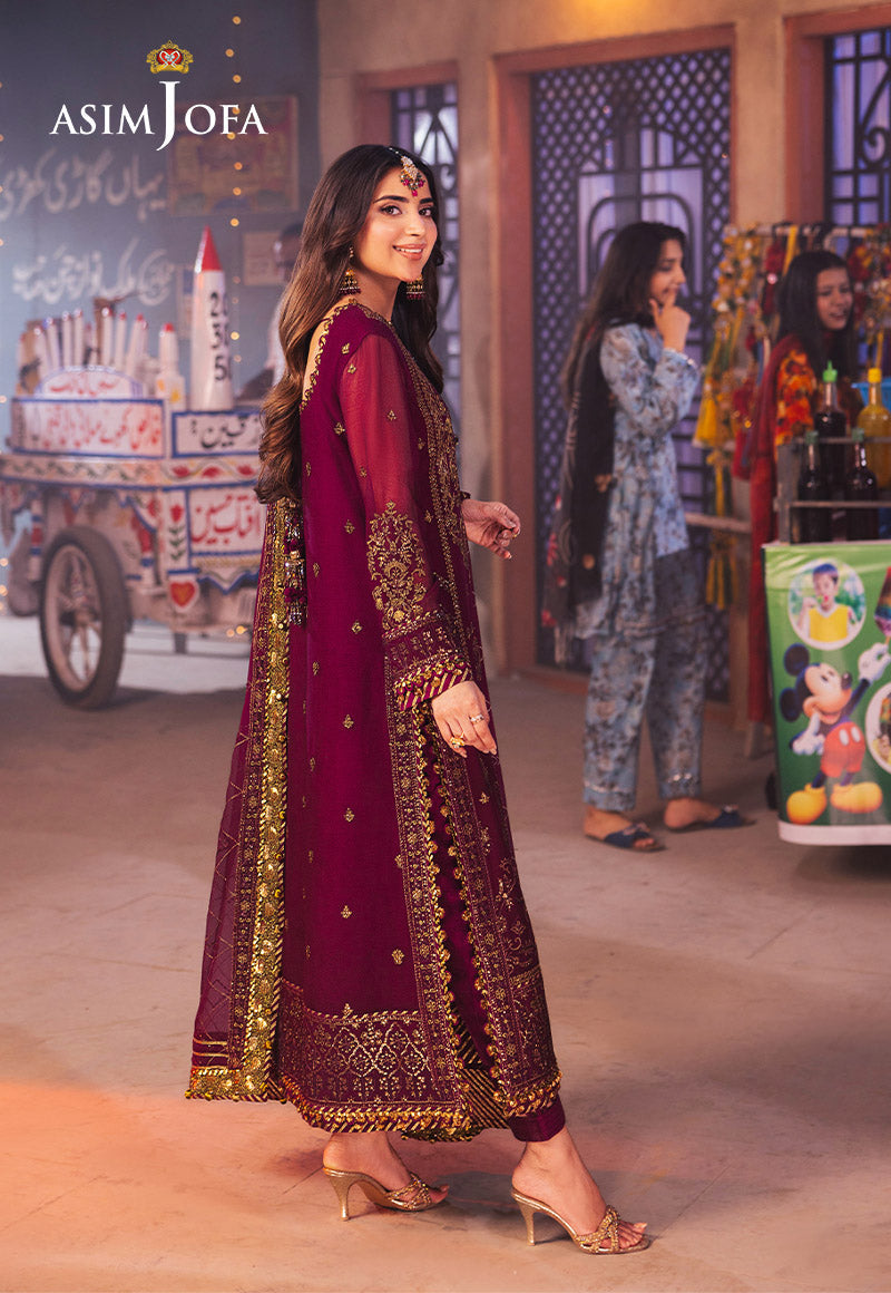 Asim Jofa Chiffon Fancy