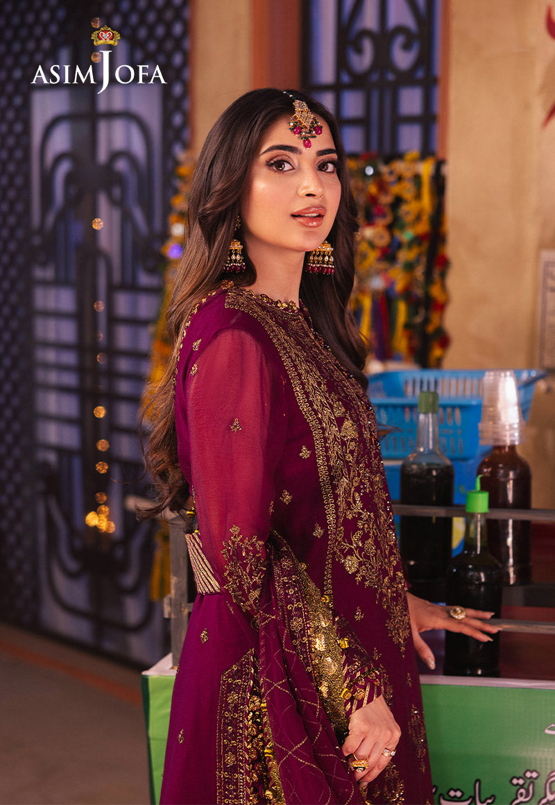 Asim Jofa Chiffon Fancy