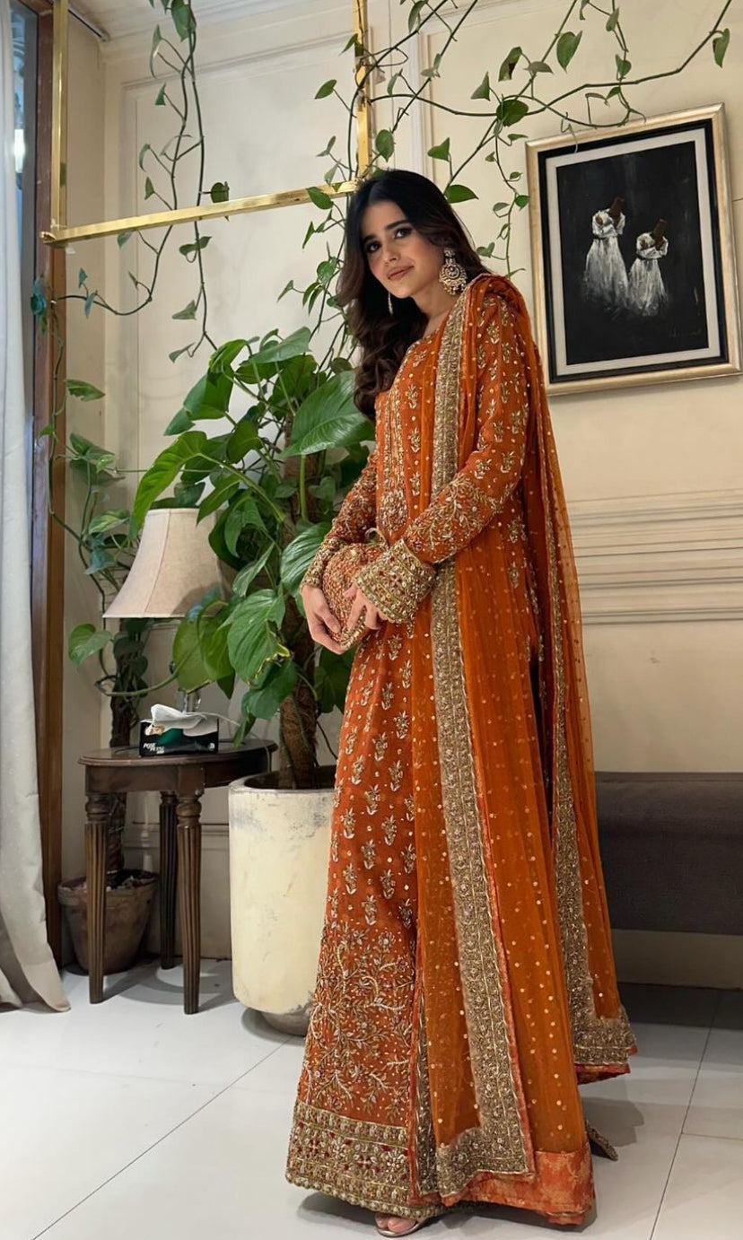 Haris Shakeel Chiffon Fancy