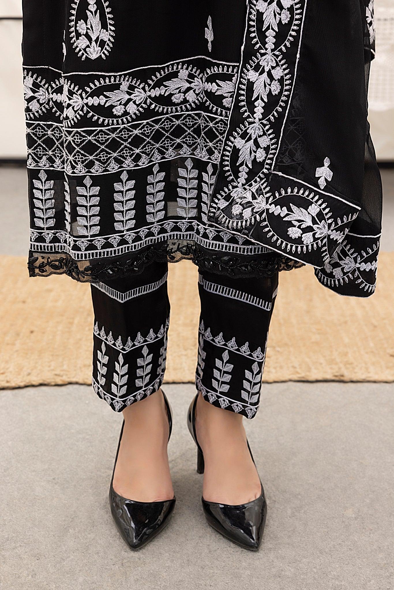 Cyanic Chiffon Fancy