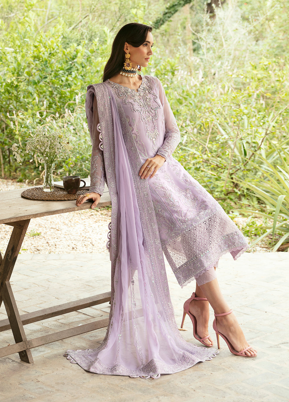 Gulaal Chiffon Fancy