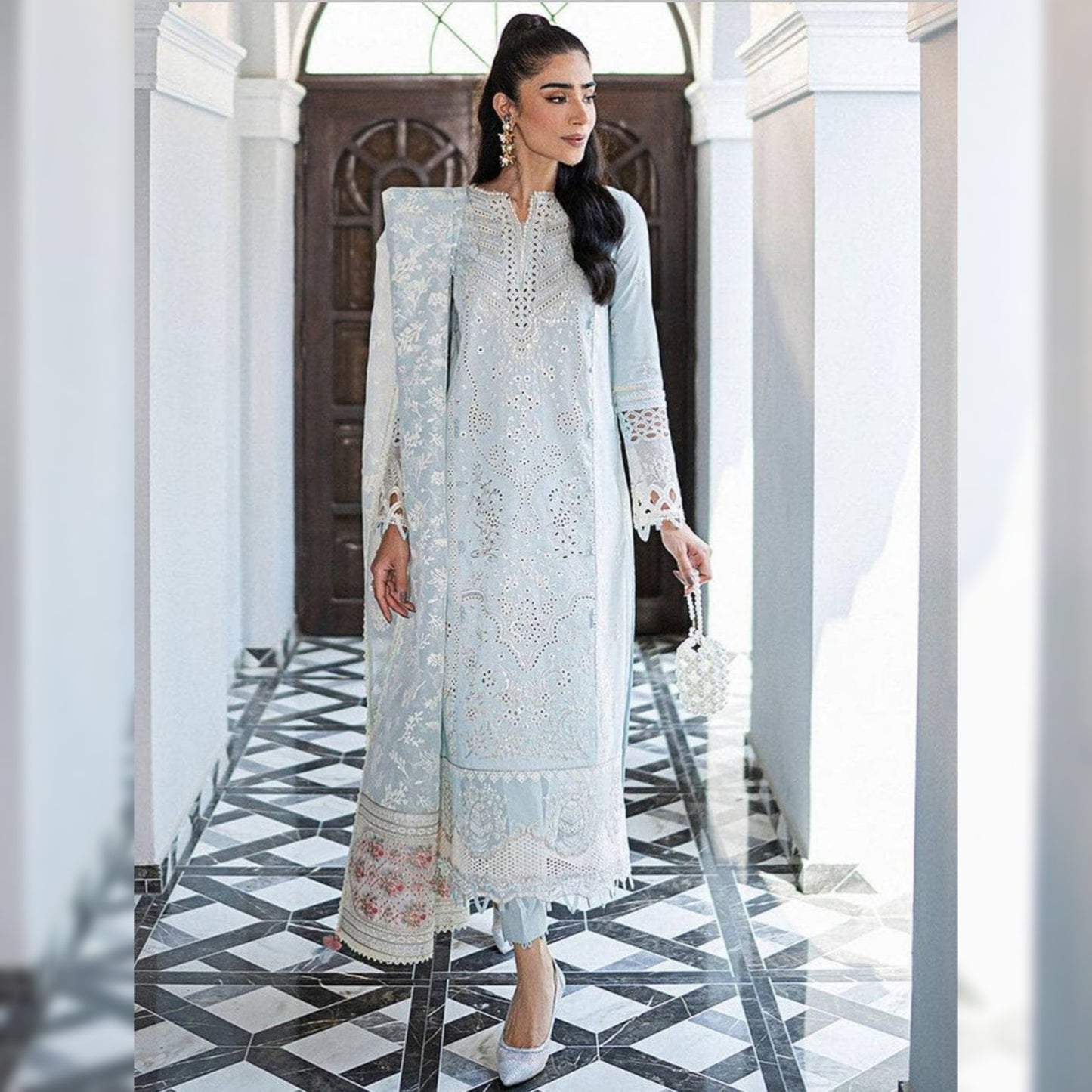 Qalamkar Lawn Fancy