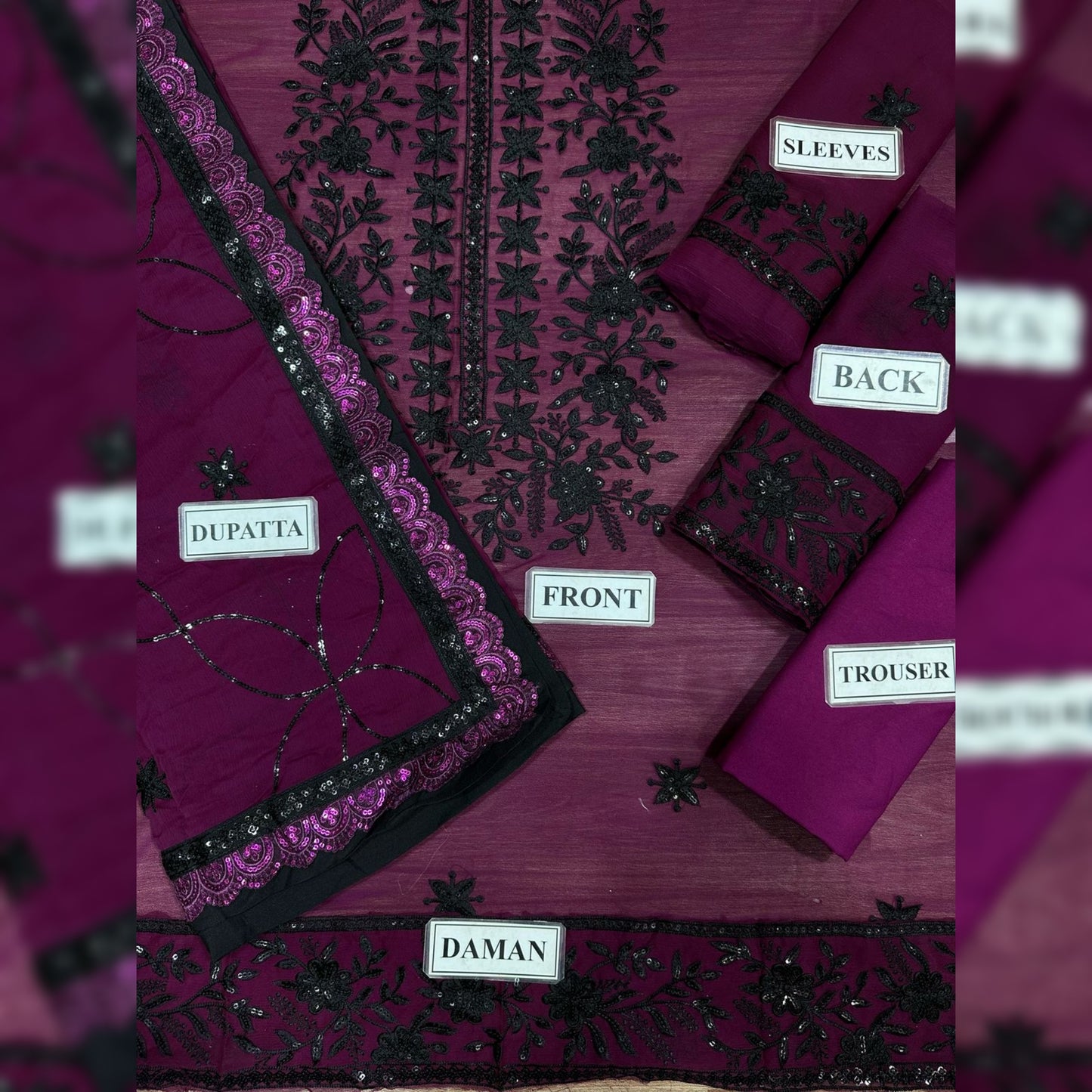 Asim Jofa Chiffon Fancy