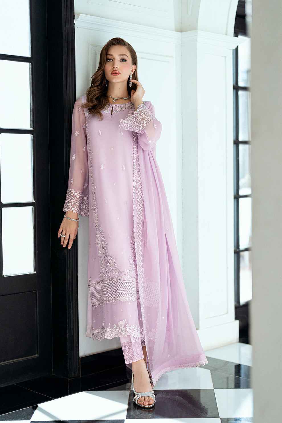 Azure Chiffon Fancy