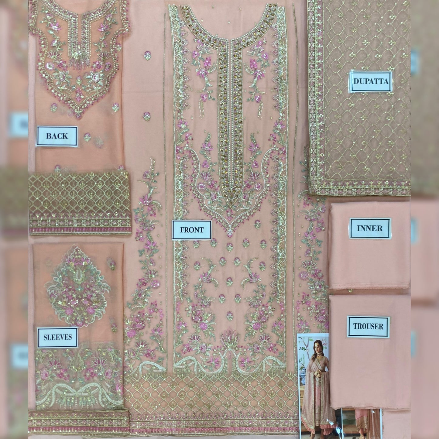 Gulaal Chiffon Fancy