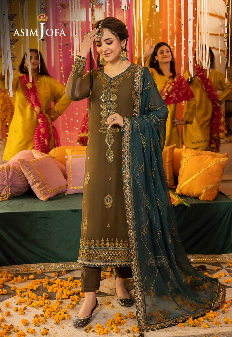 Asim Jofa Chiffon Fancy