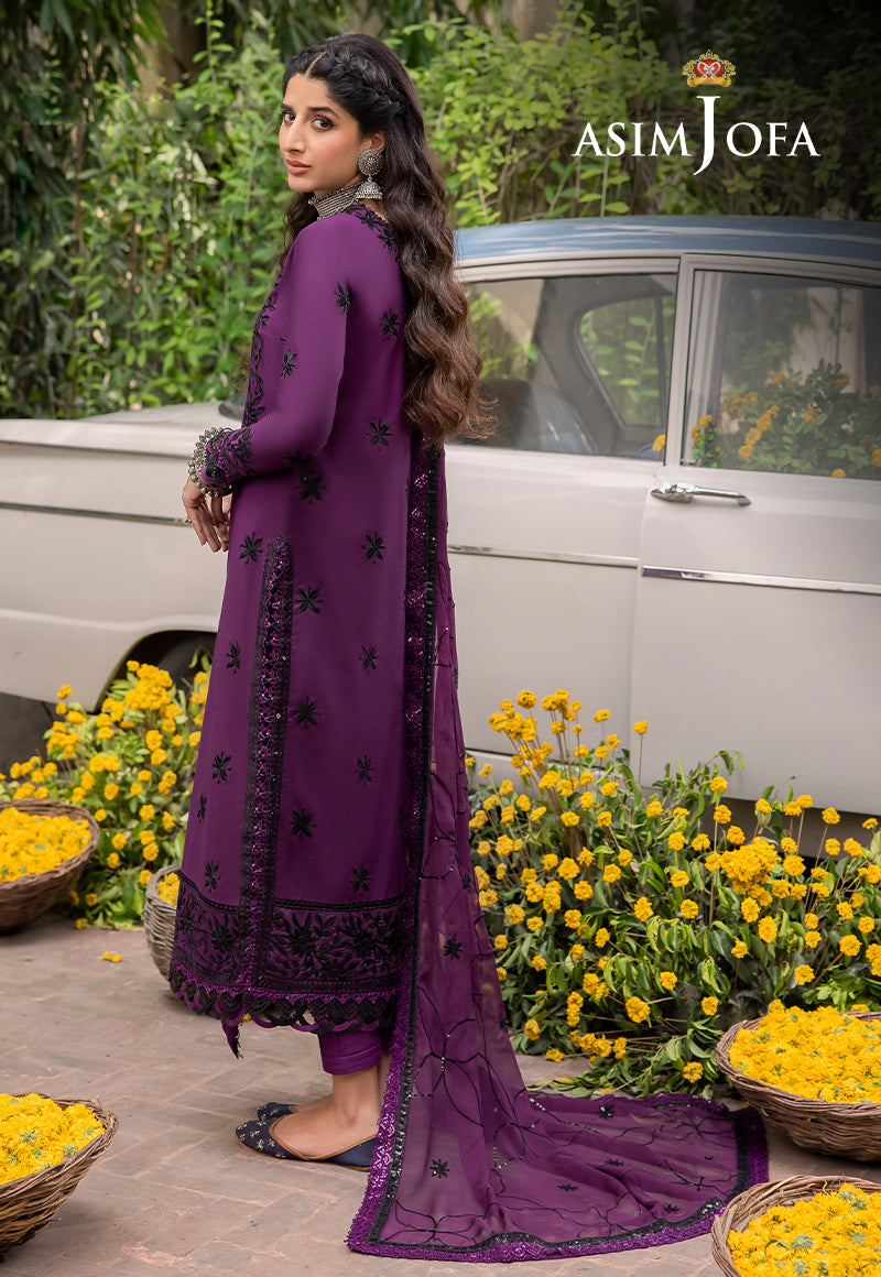 Asim Jofa Chiffon Fancy