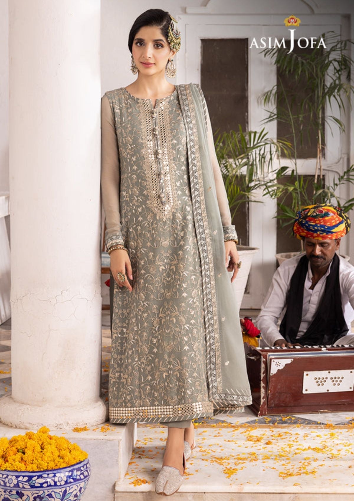 Asim Jofa Chiffon Fancy
