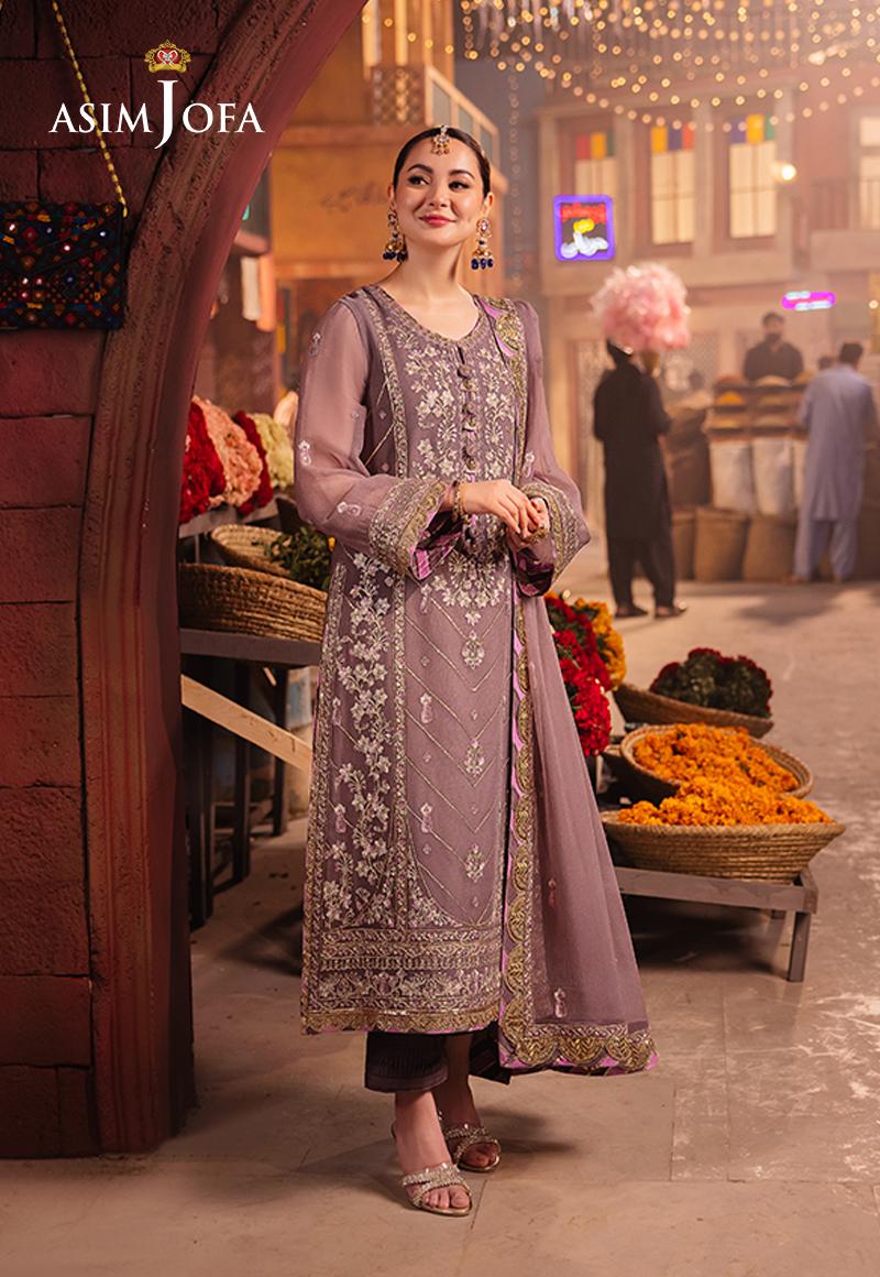 Asim Jofa Chiffon Fancy