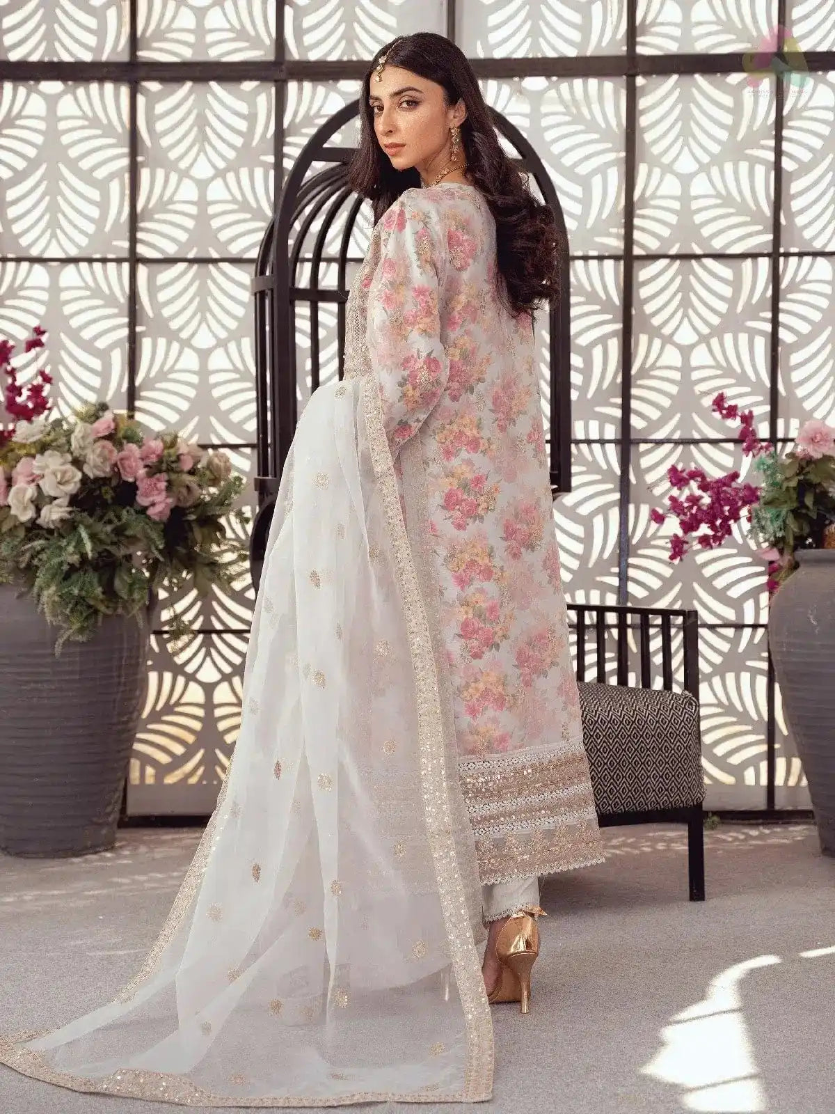 Bint E Noor Organza Fancy