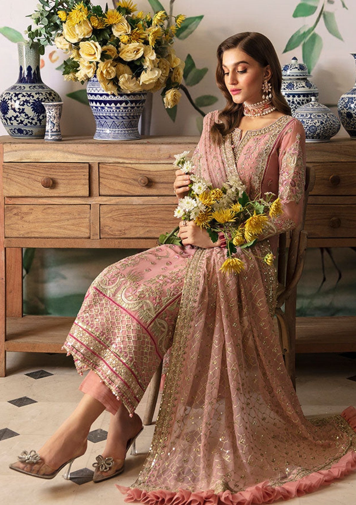 Gulaal Chiffon Fancy