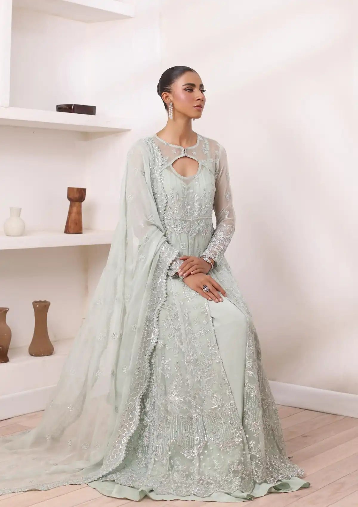 Saadia Asad Chiffon Fancy