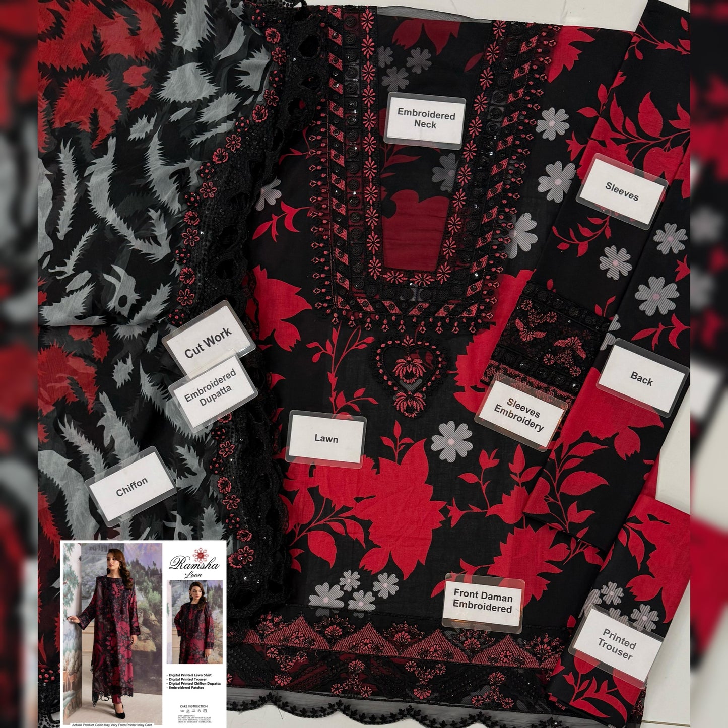 Ramsha Lawn Fancy