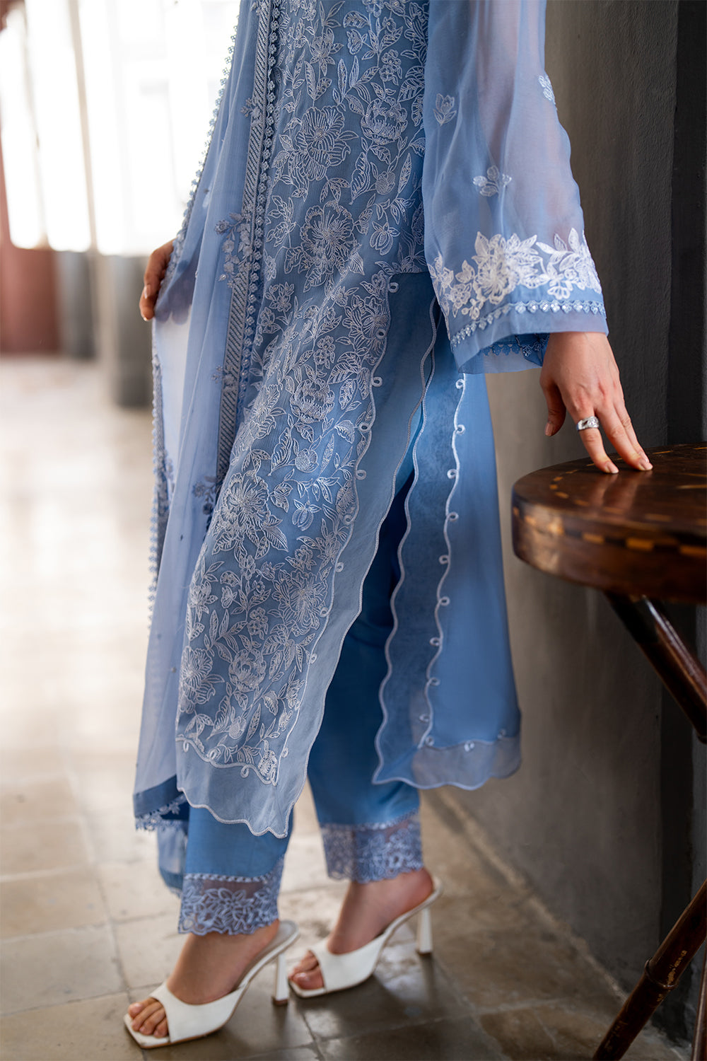 Azure Chiffon Fancy