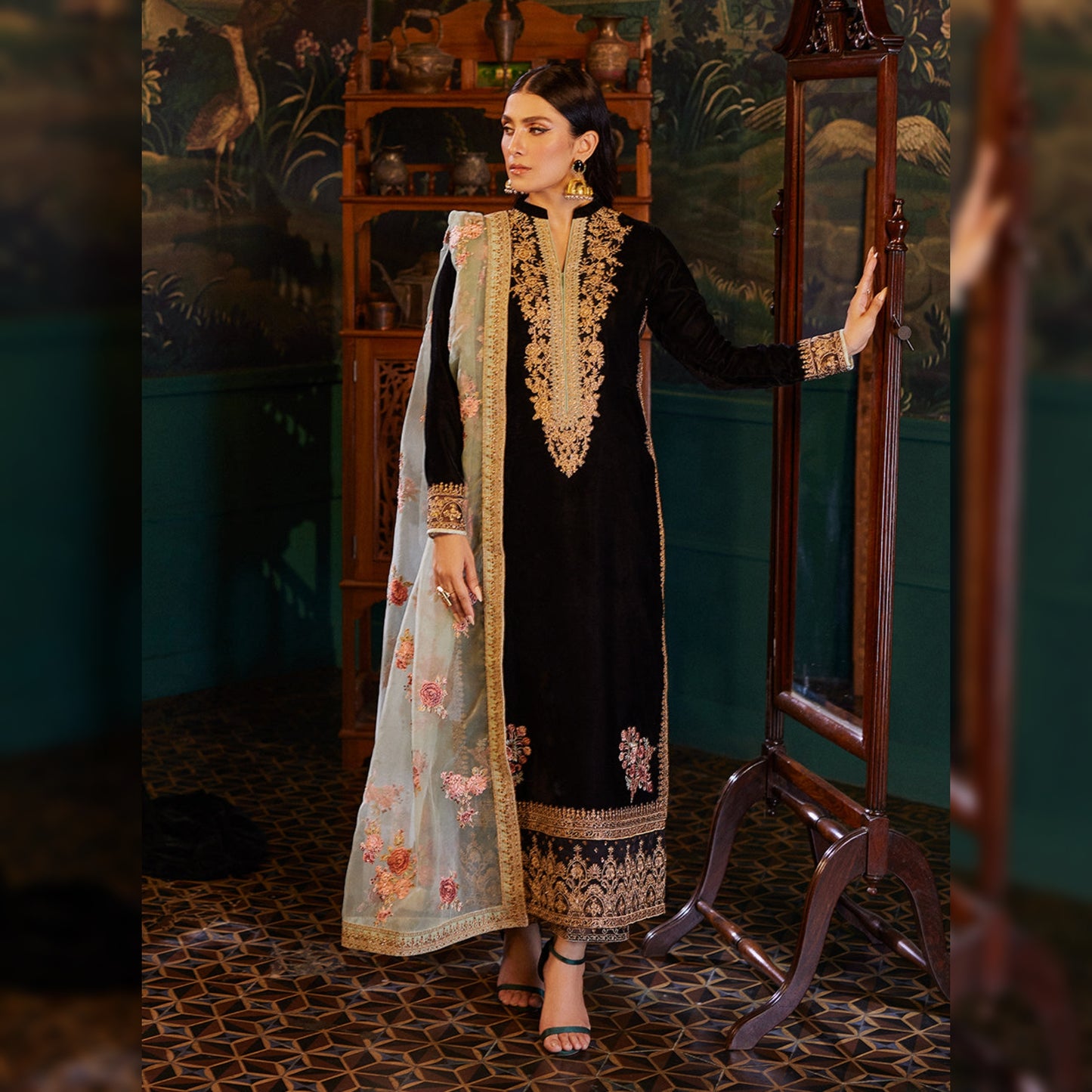 Zainab Chottani Velvet Fancy