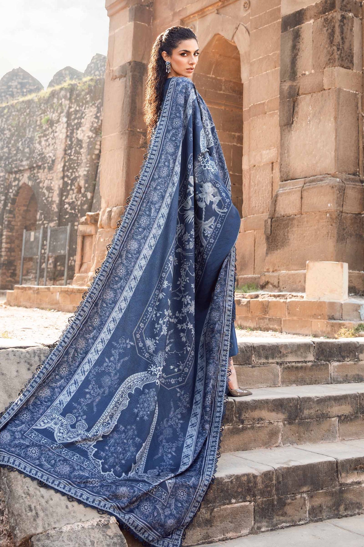 M Print Lawn Fancy
