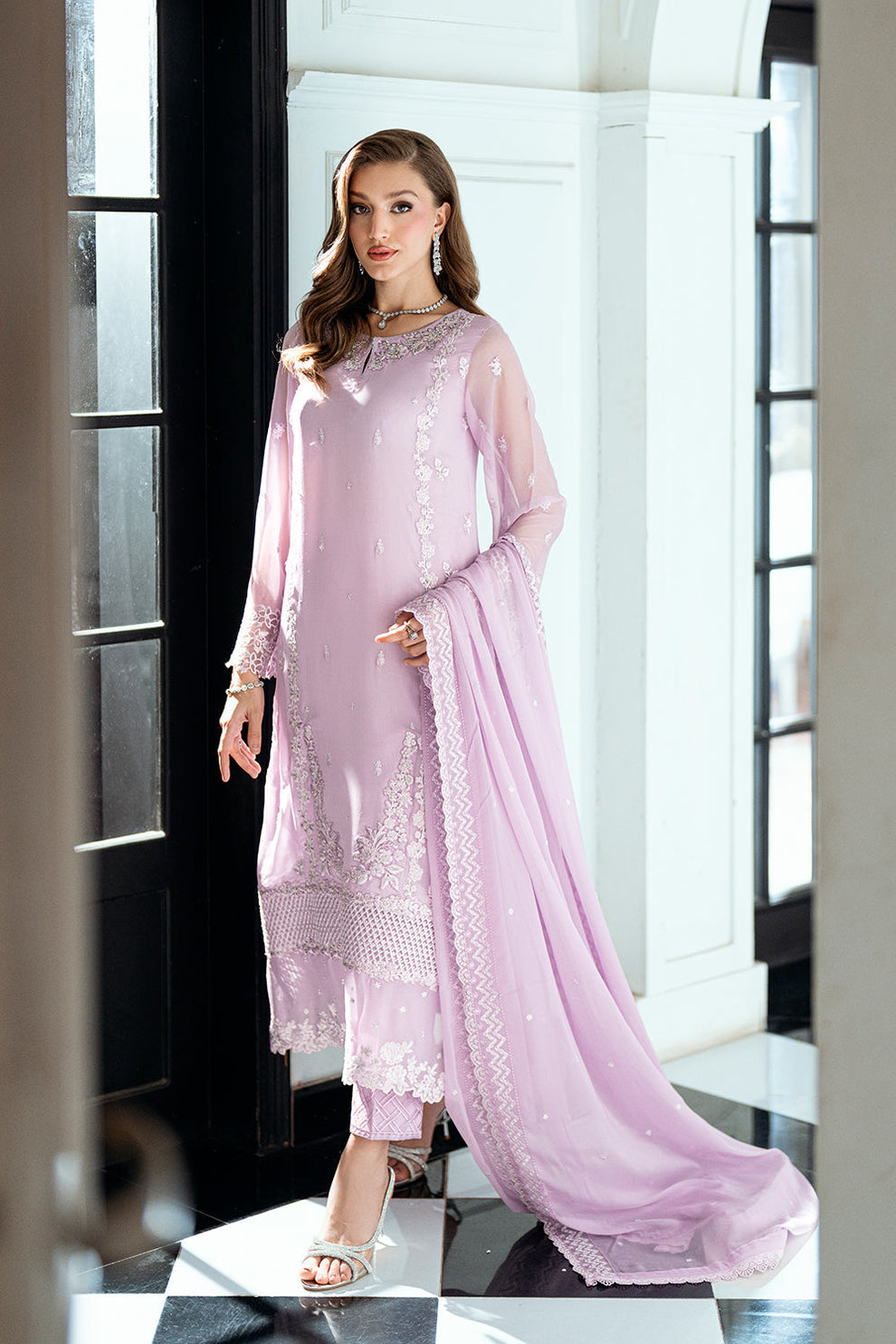 Azure Chiffon Fancy