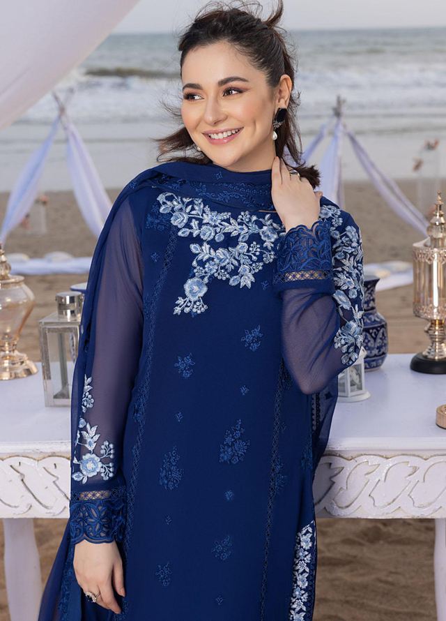 Azure Chiffon Fancy
