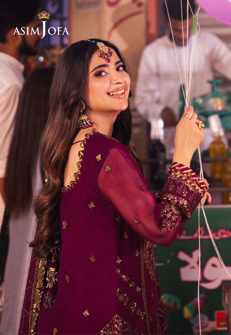 Asim Jofa Chiffon Fancy