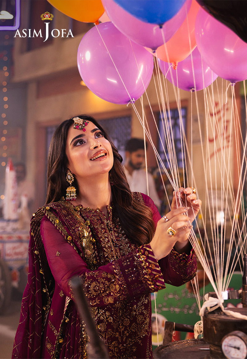 Asim Jofa Chiffon Fancy