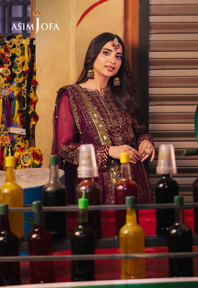 Asim Jofa Chiffon Fancy
