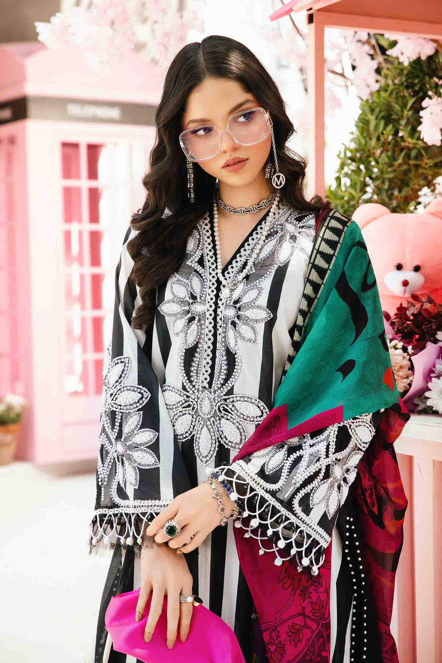M Print Lawn Fancy
