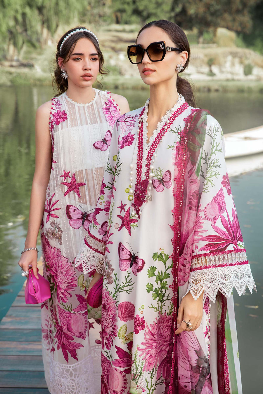 M Print Lawn Fancy