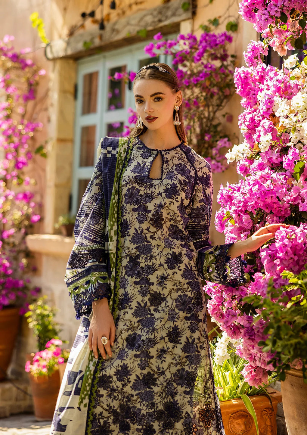 Elaf Lawn Fancy