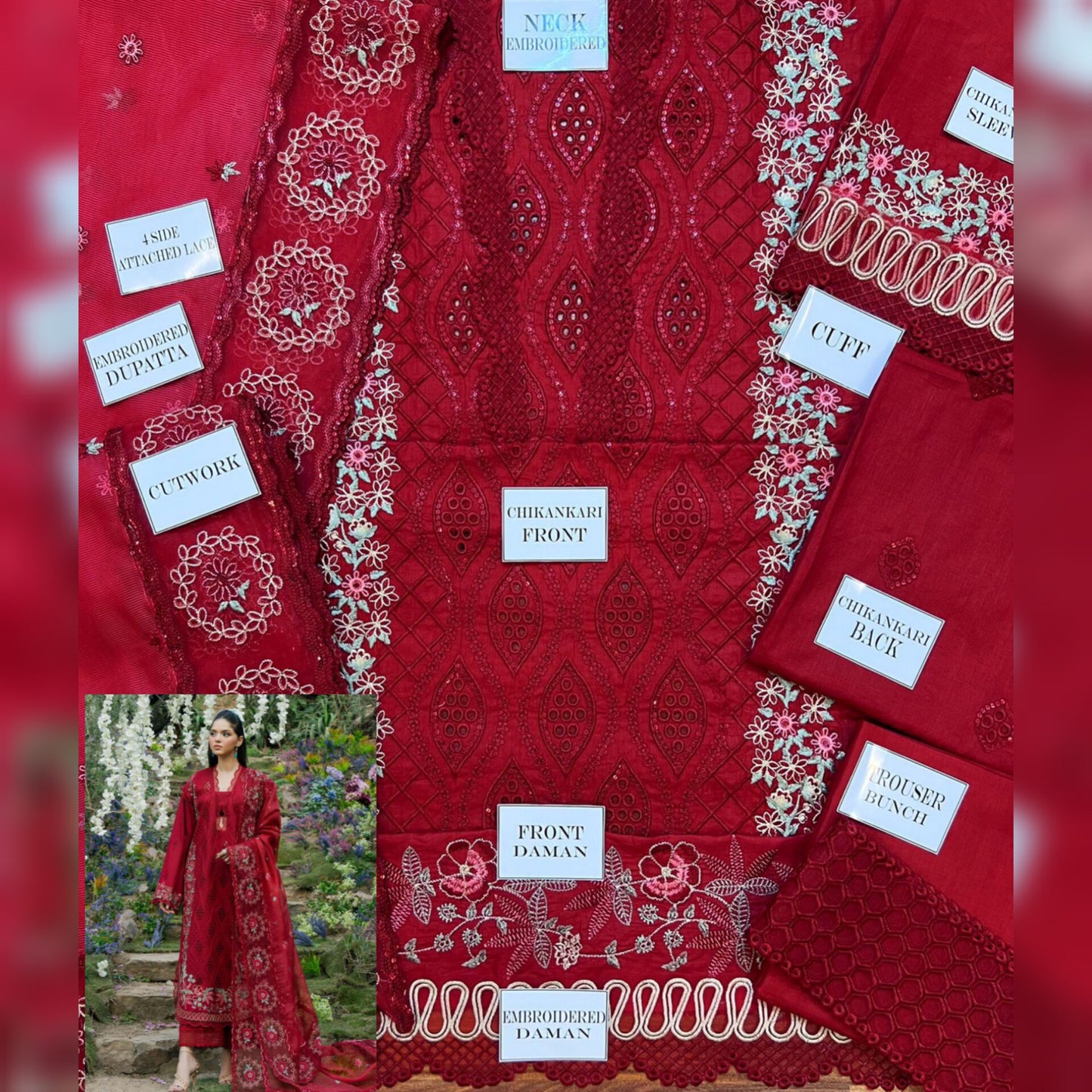 Zevk Floral Lawn Fancy