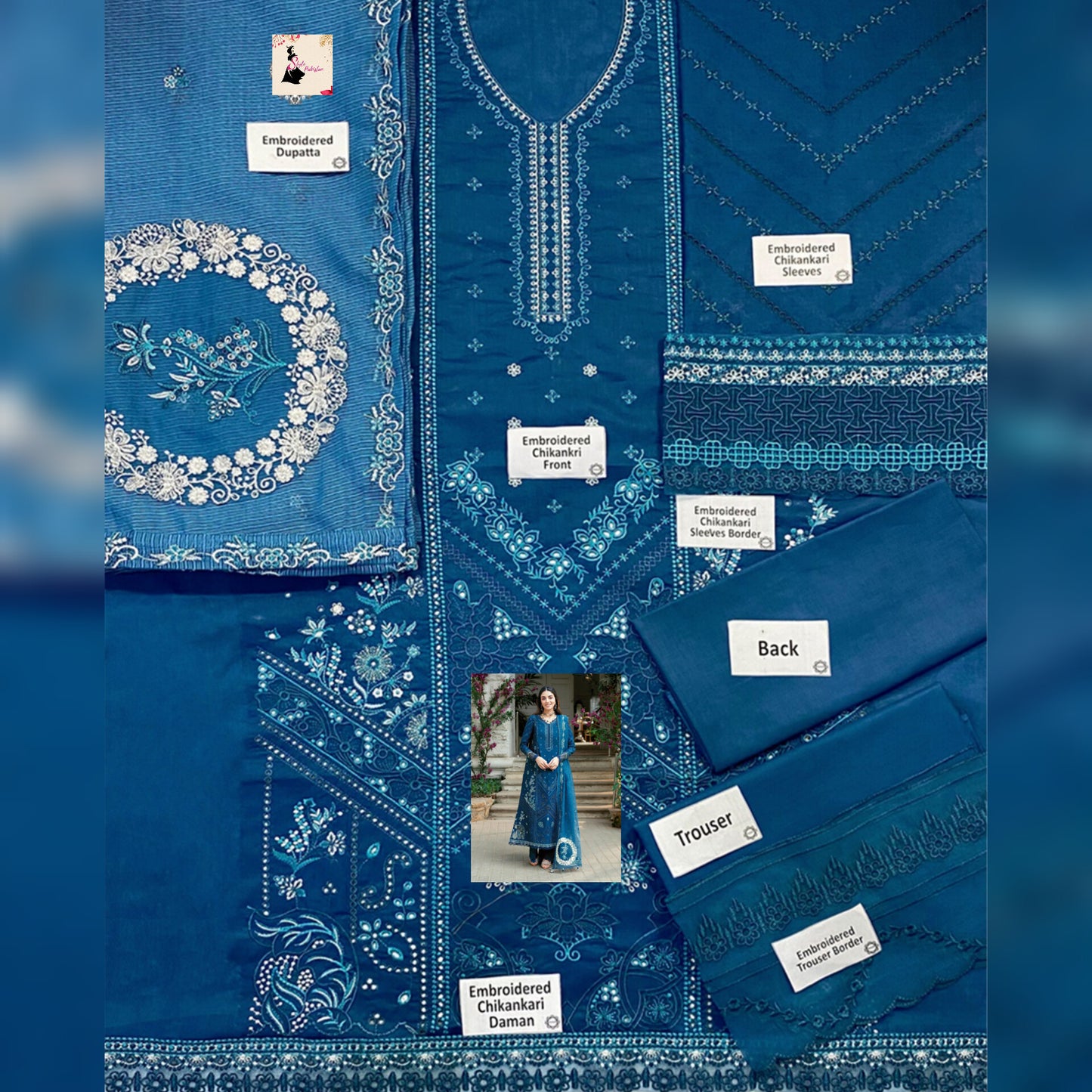 Qalamkar Lawn Fancy