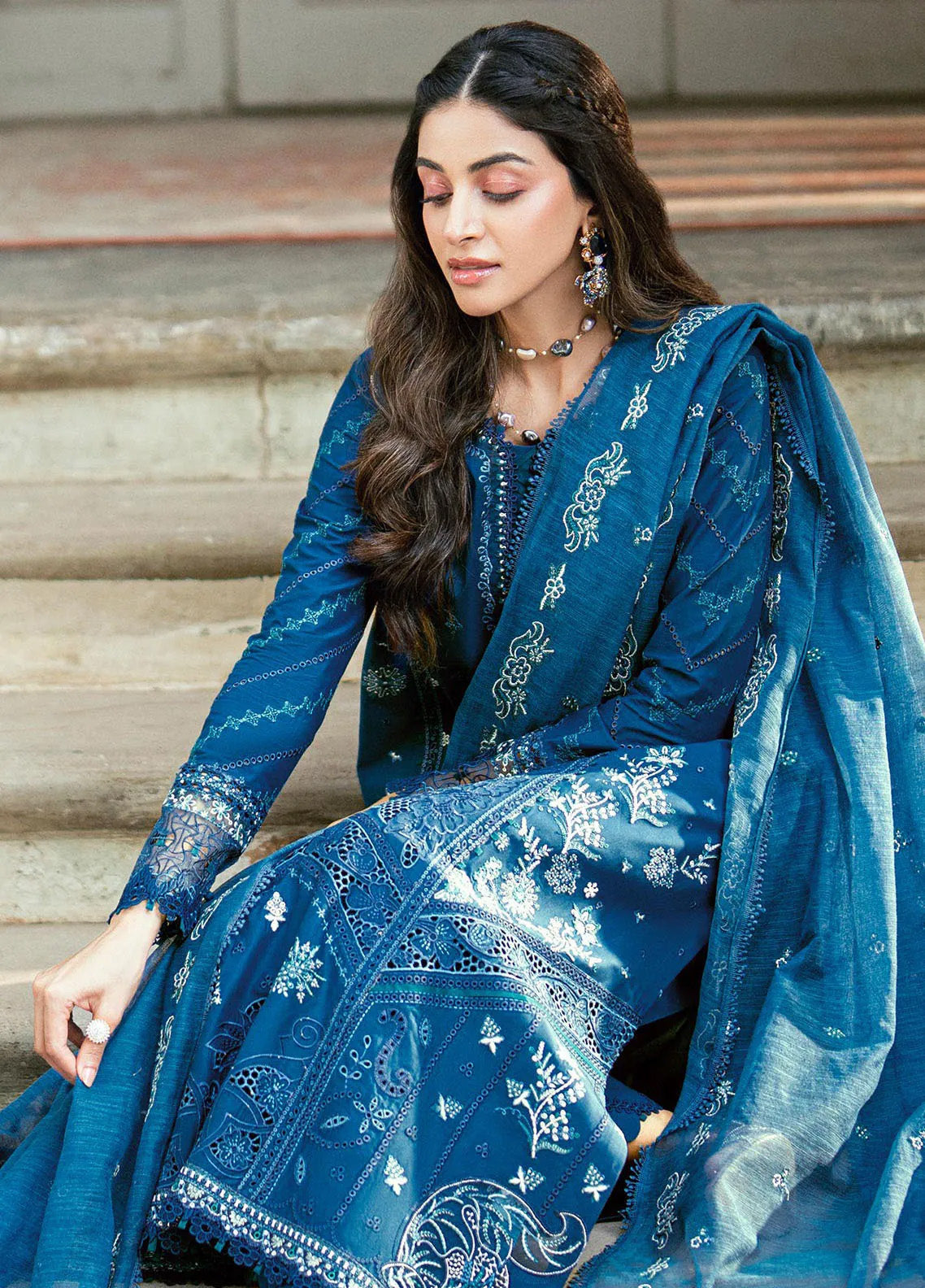 Qalamkar Lawn Fancy