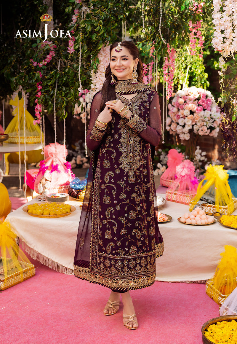 Asim Jofa Chiffon Fancy