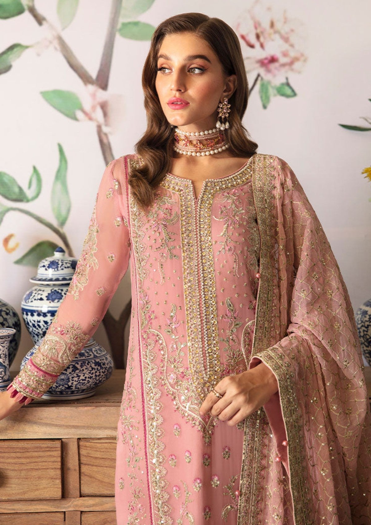 Gulaal Chiffon Fancy