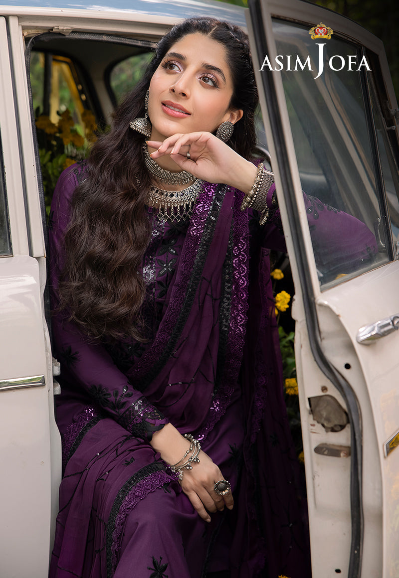 Asim Jofa Chiffon Fancy