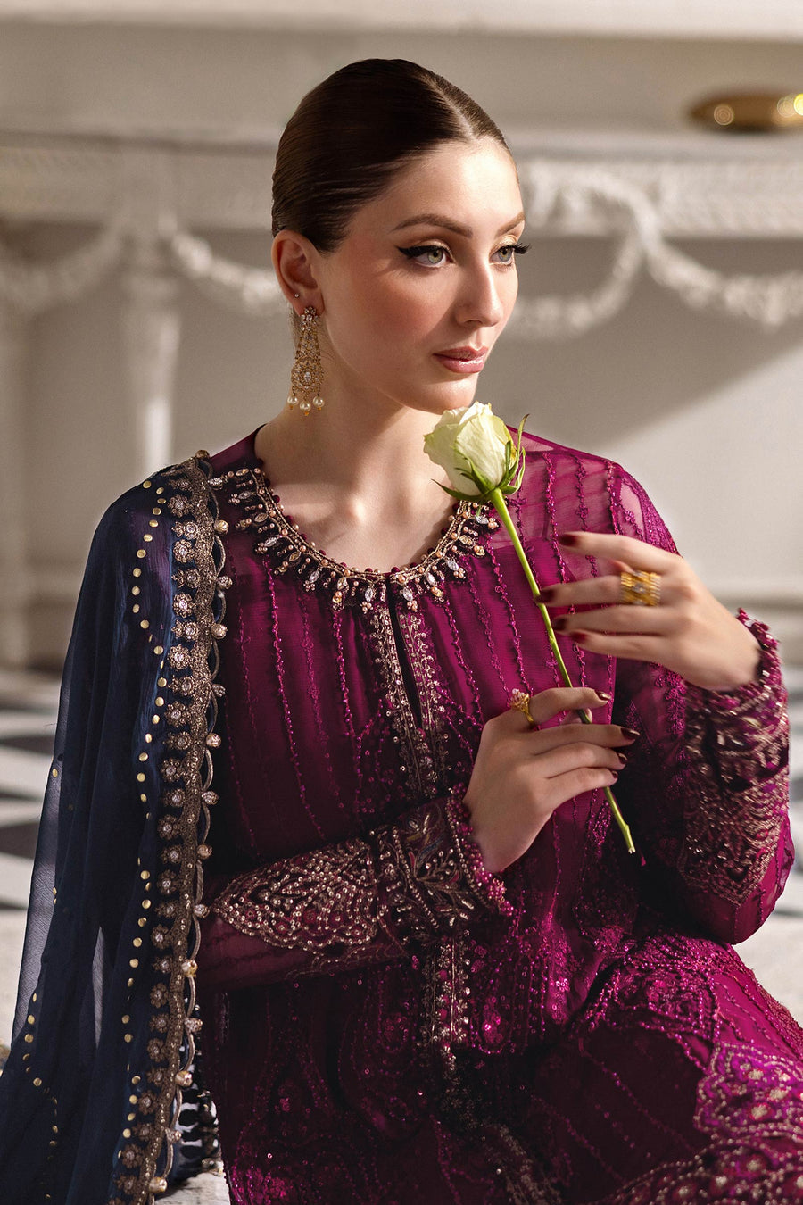 Maria B Chiffon Fancy