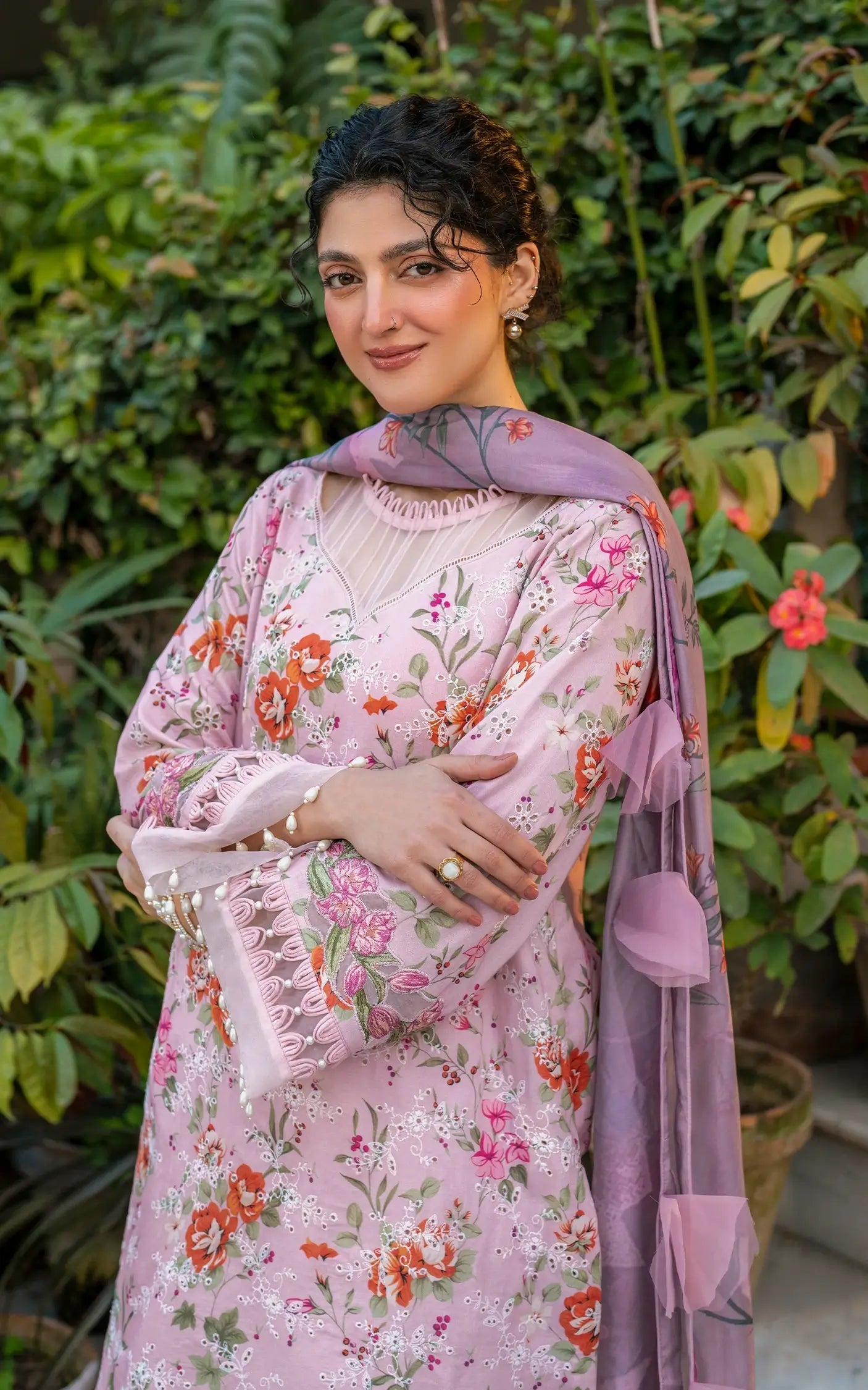 Asifa & Nabeel Lawn Fancy