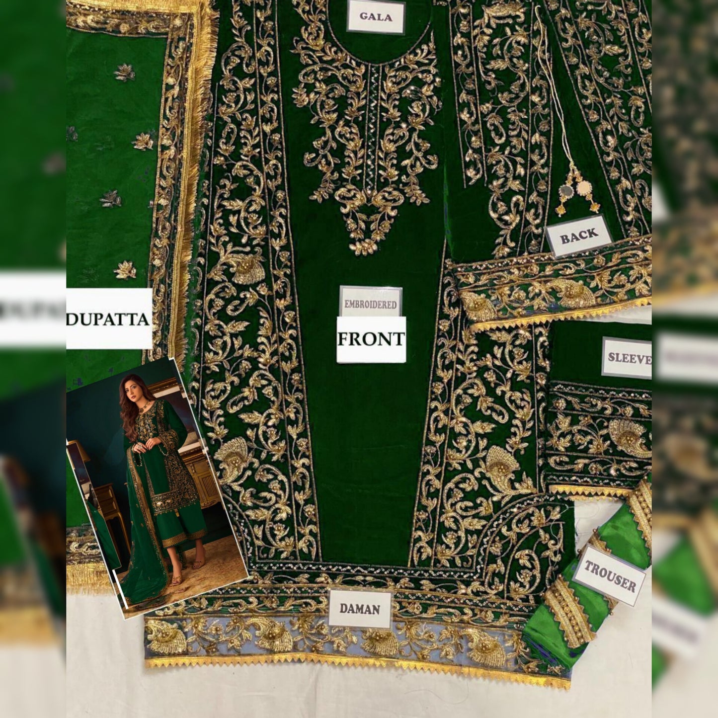 Asim Jofa Velvet Fancy
