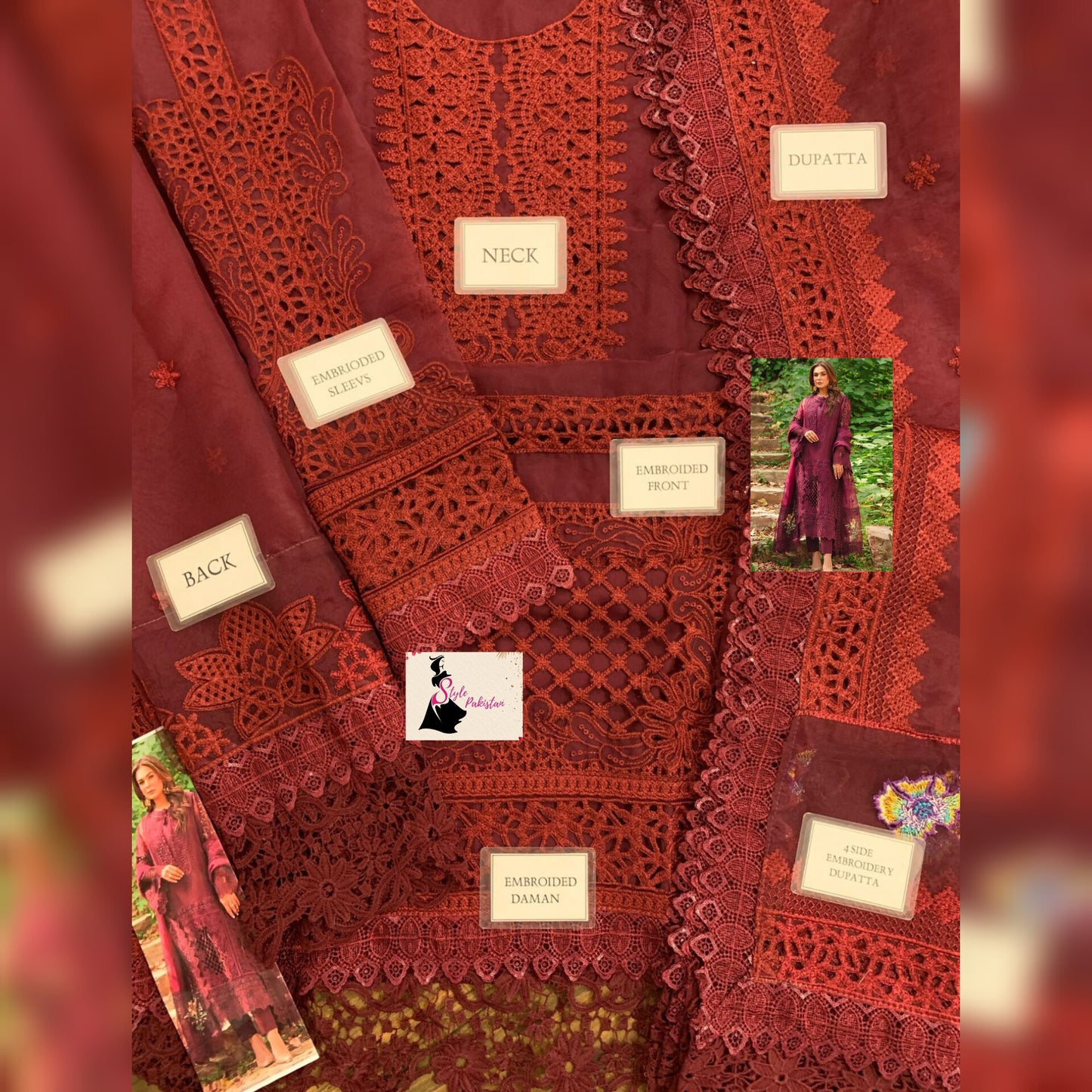 Aneela Organza Fancy