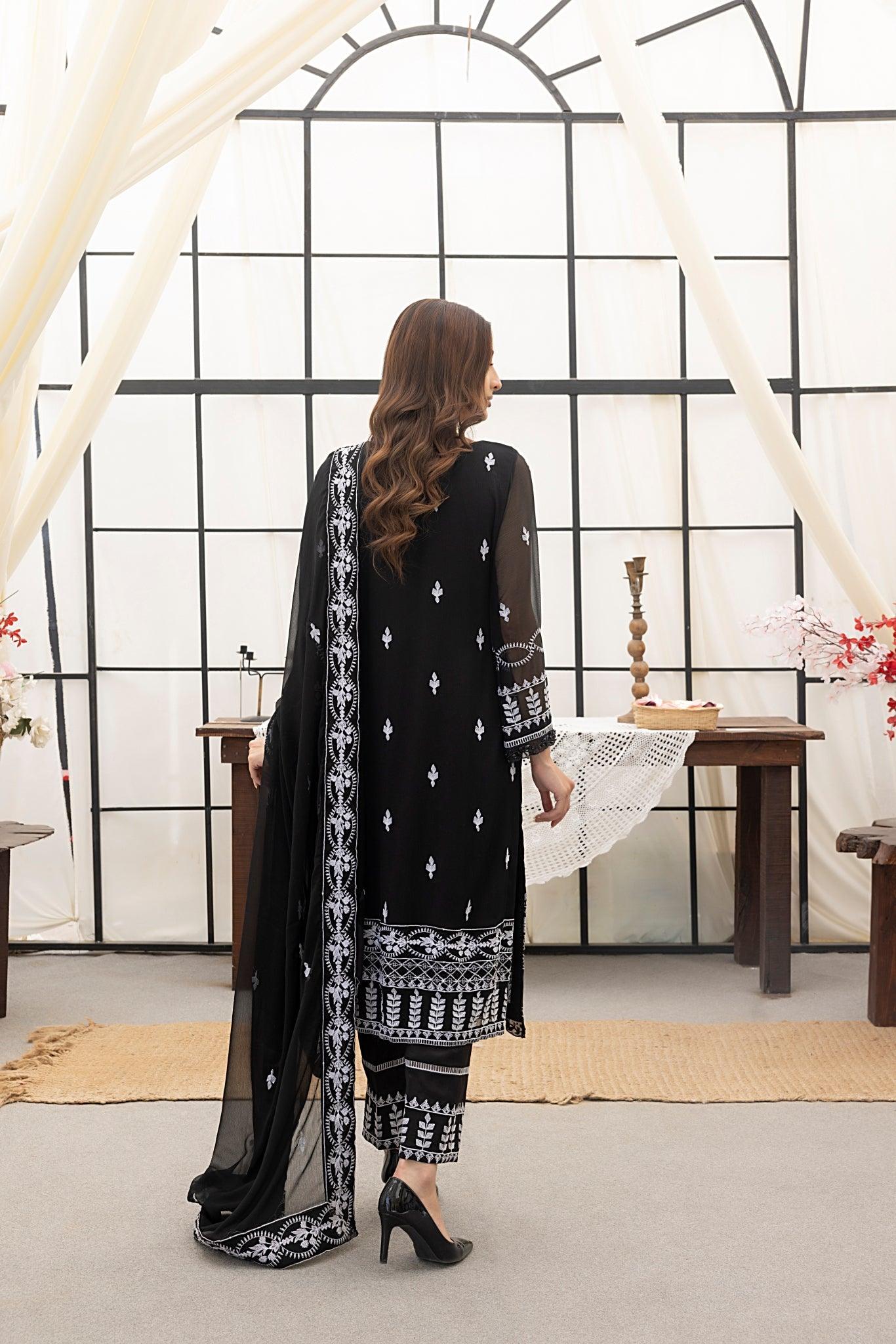 Cyanic Chiffon Fancy