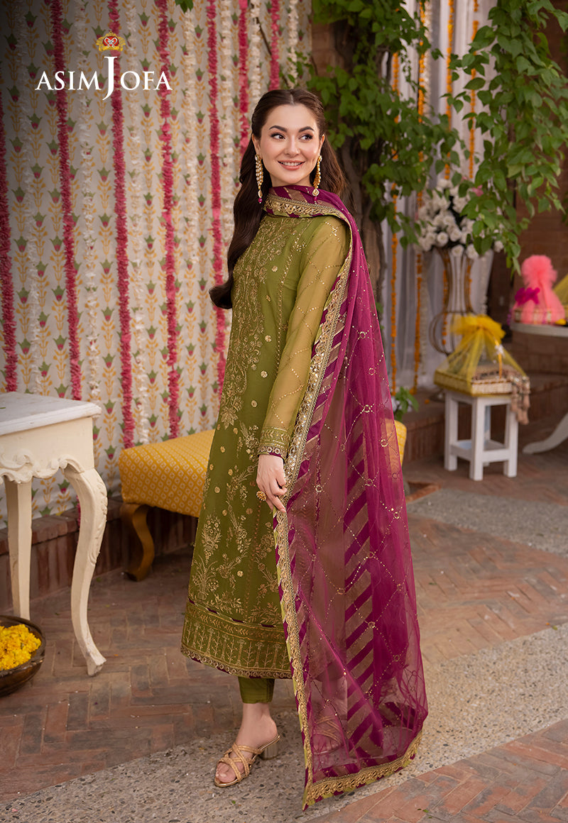 Asim Jofa Chiffon Fancy