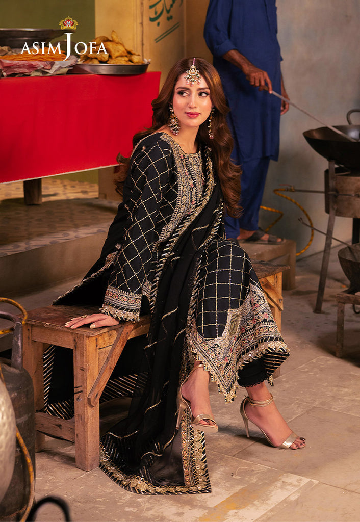 Asim Jofa Chiffon Fancy